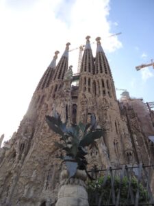 Vista de la sagrada Familia